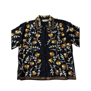 Women’s Life Style Petite embroidered jacket